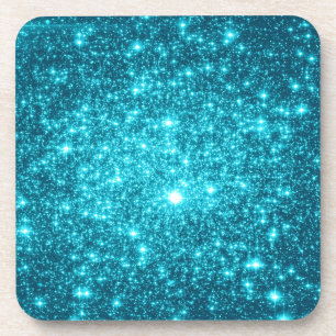 Turquoise Sparkle Coaster