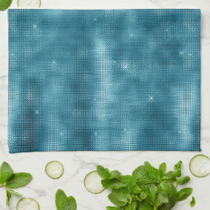 Turquoise Sparkle  Tea Towel