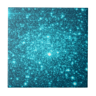 Turquoise Sparkle Tile