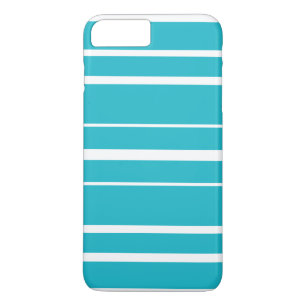 Turquoise Striped Summer CricketDiane Nautical iPhone 8 Plus/7 Plus Case
