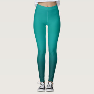 Turquoise Teal Leggings