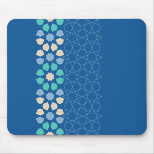 Turquoise Tranquillity Rhythm Mouse Mat