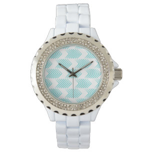 Turquoise Tribal Arrow Pattern Watch