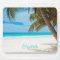 Turquoise Tropical Sandy Beach Personalised