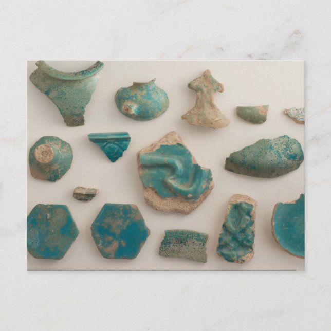 Turquoise Vessel Sherds Postcard (Front)