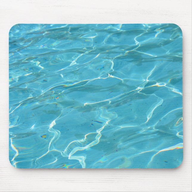 Turquoise Water Mouse Mat (Front)