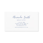Turquoise Watercolor Ocean  Business Card
