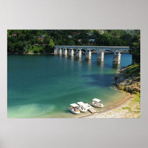 Turquoise Waters, Peneda Geres Portugal Poster