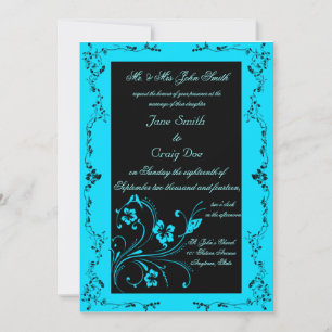 Turquoise Wedding Invitations