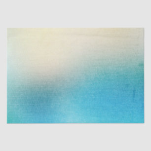 Turquoise White Aqua Blue Starfish Beach Wedding Tissue Paper