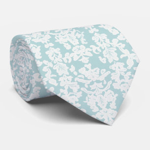 Turquoise white tie