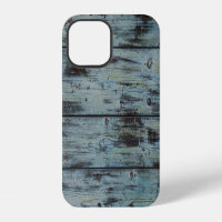 Turquoise Wood Design vintage Shabby Chic gift