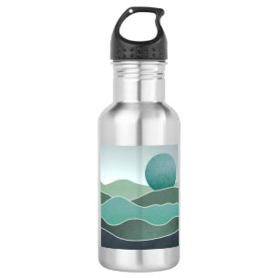 Turquoise World Landscape 532 Ml Water Bottle