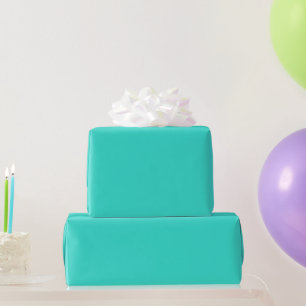 Turquoise Wrapping Paper