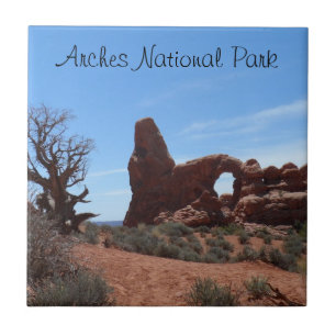 Turret Arch- Arches National Park Tile