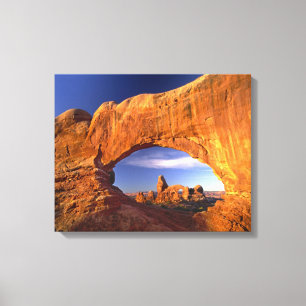 Turret Arch, Arches National Park, Utah, USA Canvas Print