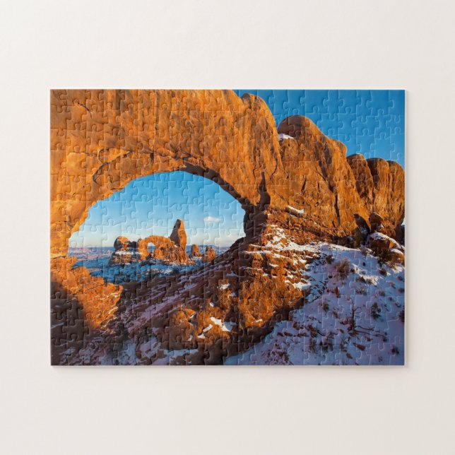 Turret Arch Utah. Jigsaw Puzzle (Horizontal)