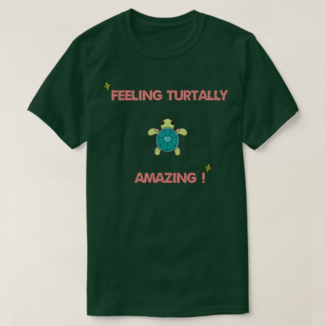 Turtally amazing Long T-Shirt (Design Front)