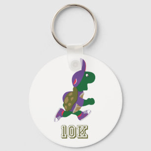 Turtle 10K - Purple Key Ring