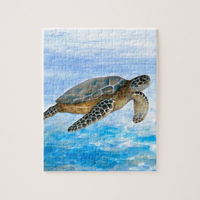 Turtle 1 jigsaw puzzle (Vertical)
