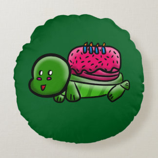 Turtle 2 round cushion