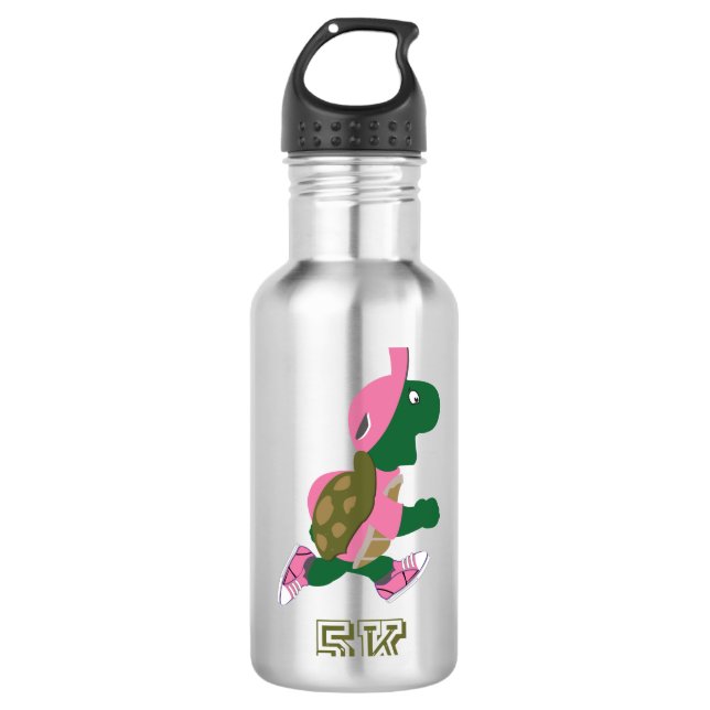 Turtle 5K - Pink 710 Ml Water Bottle (Front)