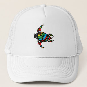 turtle-948263SURFER DUDE TURTLE TRIBAL VECTOR TATT Trucker Hat