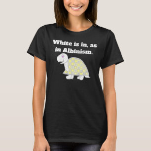 Turtle Albinism white Albino Tortoise T-Shirt