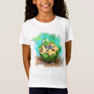 Turtle and Ladybug Playing Chess Kids T-Shirt Fun