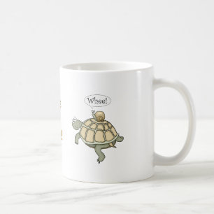 Turtle and snail. Whee! Coffee Mug