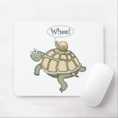 Turtle and snail Whee! Mouse Mat (With Mouse)