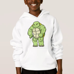 Turtle as Bodybuilder with Six pack