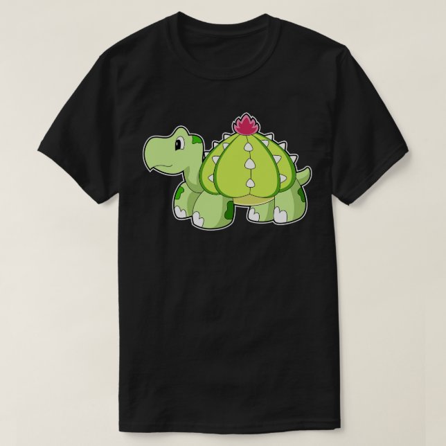 Turtle as Cactus T-Shirt (Design Front)