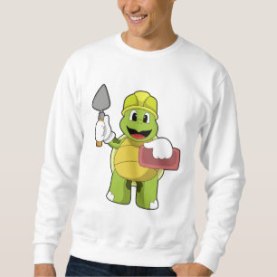 Turtle as Mason with Stone Sweatshirt
