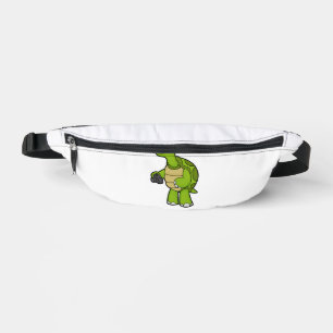 Turtle As Photographer With Camera Bum Bags