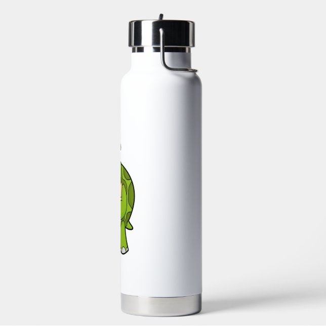 Turtle As Photographer With Camera Water Bottle (Left)