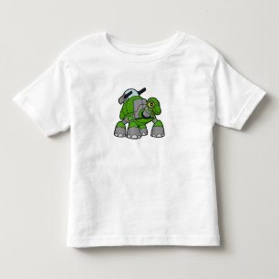 Turtle as Robot with Cannons Toddler T-Shirt