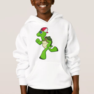 Turtle as Runner with Cap