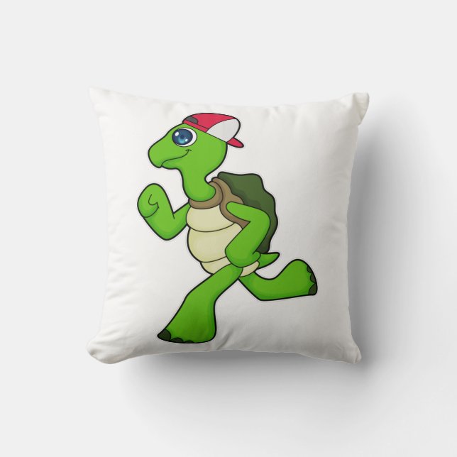 Turtle as Runner with Cap Cushion (Front)