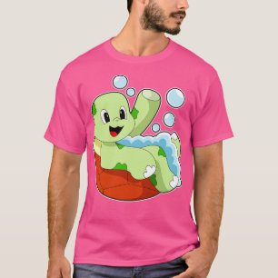 Turtle at Bathing with Foam T-Shirt