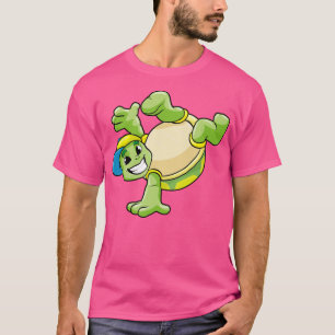 Turtle at Hip Hop break dance with Cap T-Shirt