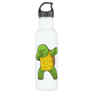 Turtle at Hip Hop Dance Dab 710 Ml Water Bottle