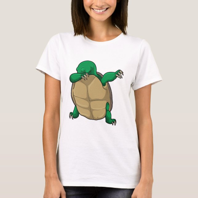 Turtle at Hip Hop Dance Dab T-Shirt (Front)
