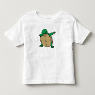 Turtle at Hip Hop Dance Dab Toddler T-Shirt