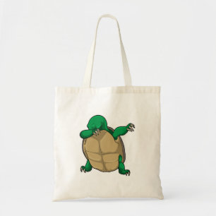 Turtle at Hip Hop Dance Dab Tote Bag