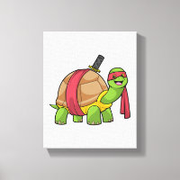 Turtle at Martial arts with Sword