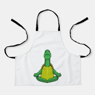 Turtle at Yoga Meditation Apron