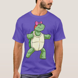 Turtle at Yoga Stretching Legs T-Shirt