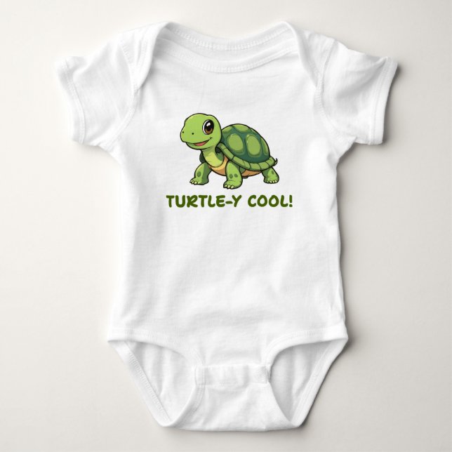 Turtle Baby Bodysuit (Front)