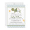 Turtle Baby Shower Invites With Daisies For Boys